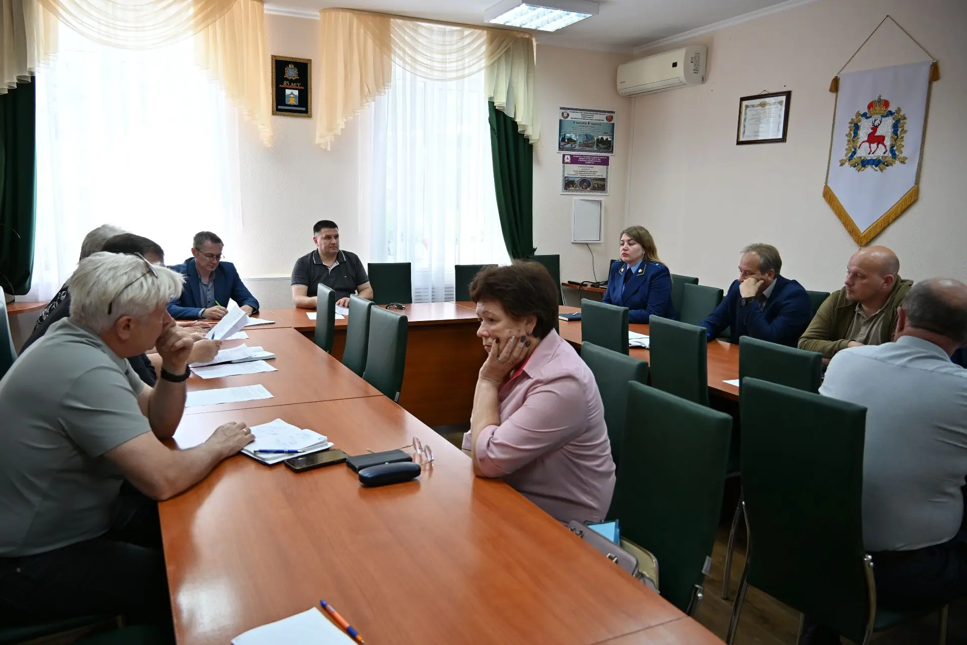 03 июня в администрации Большемурашкинского  муниципального округа состоялось заседание...