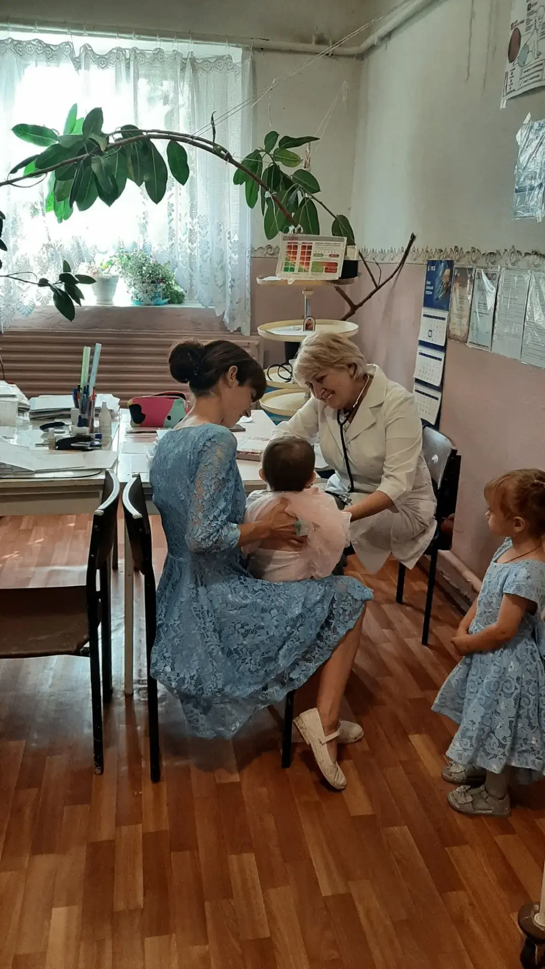 Сегодня в Рыбинско-Будском фельдшерско-акушерском пункте прошёл приём врача-педиатра.

В ходе визита
