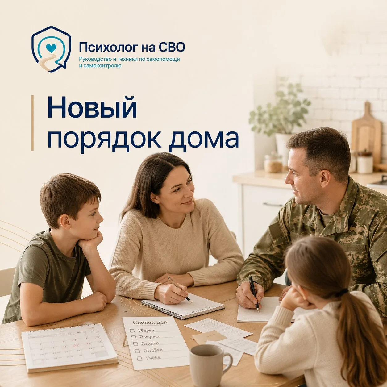 Пока его не было, дома научились жить по-другому