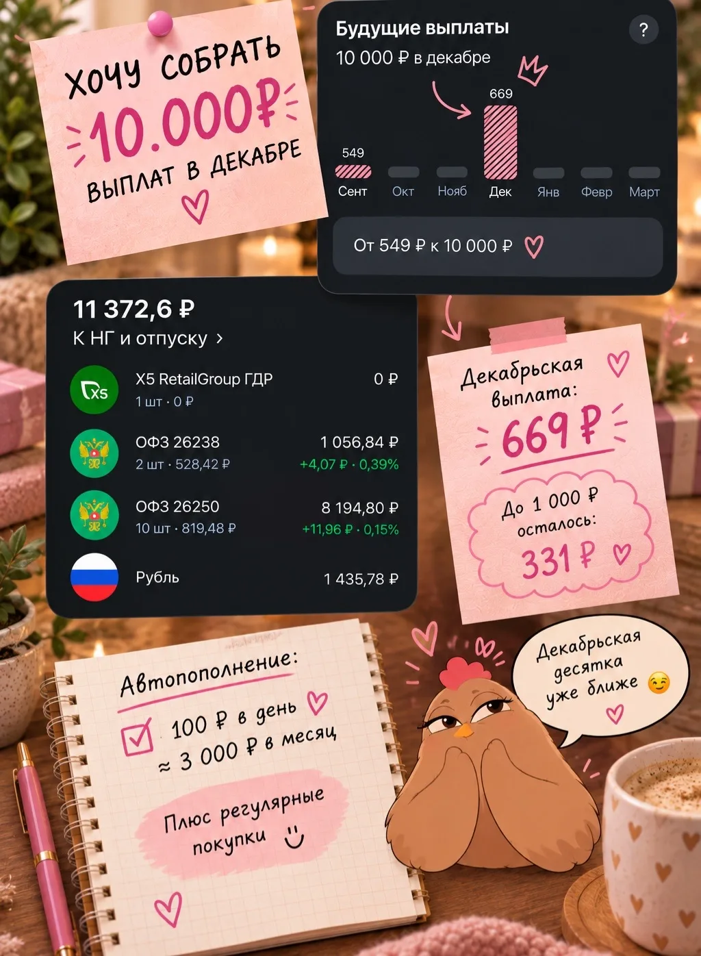 ХОЧУ СОБРАТЬ 10.000₽ ВЫПЛАТ В ДЕКАБРЕ 💸