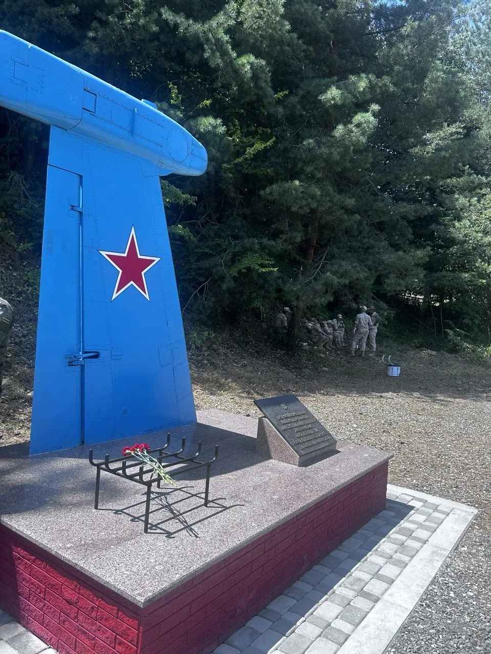 По инициативе Посольства Российской Федерации в Республике Южная Осетия недалеко от мес...
