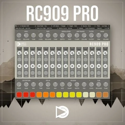 [Win, MacOS] VST-плагин RC909 Pro бесплатно (эмуляция драм-машины Roland TR-909) в samp...