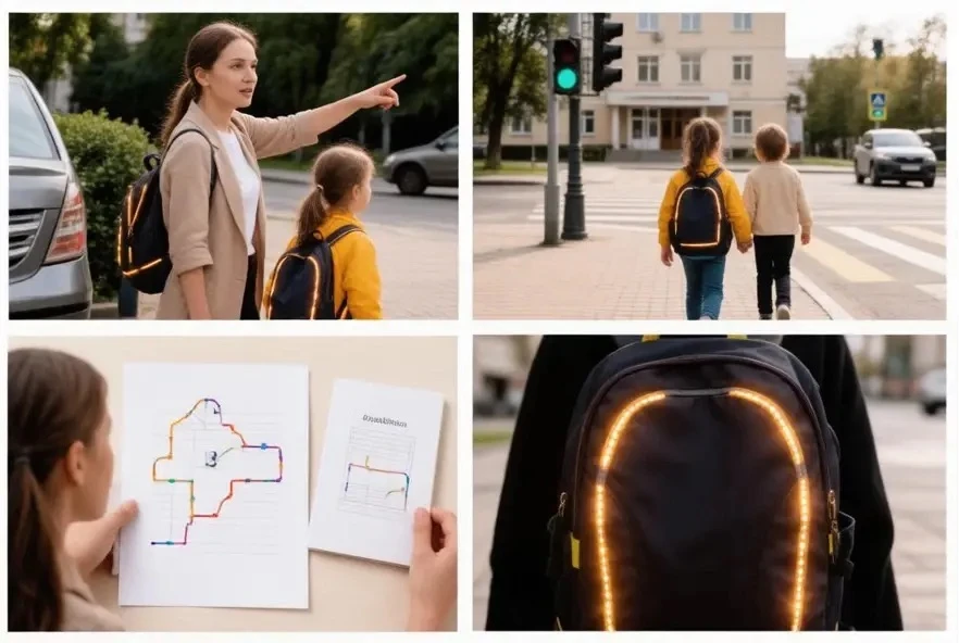 Безопасная дорога в школу начинается дома