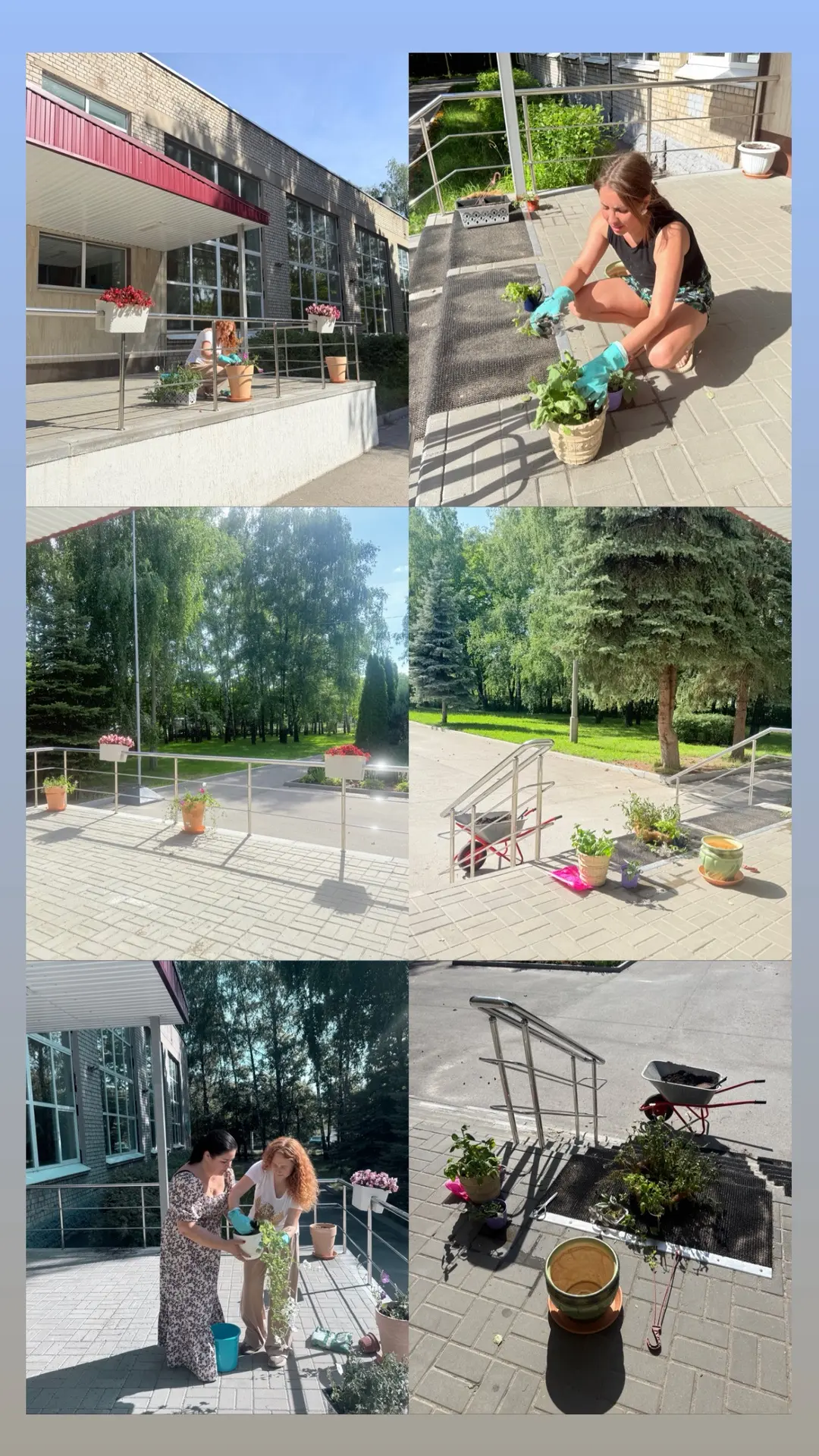 🌸✨ Сотрудники нашего  лицея — настоящие мастера красоты и заботы!