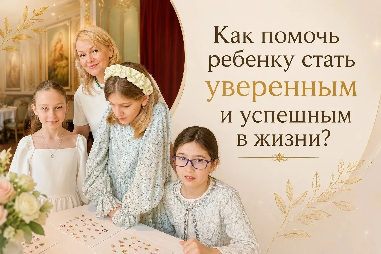 Как помочь ребенку стать уверенным и успешным в жизни?