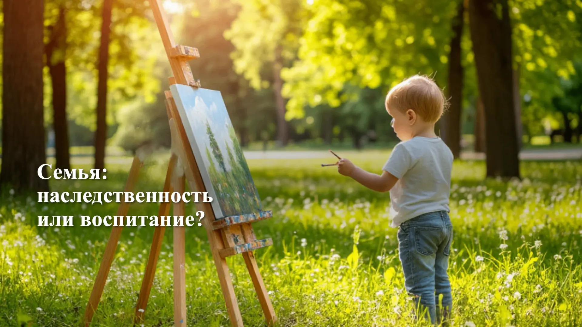 Семья: наследственность или воспитание?