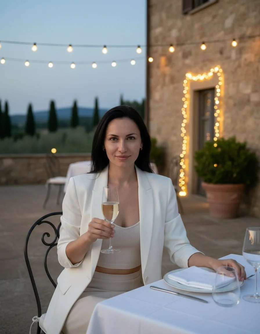 Тосканский вечер🥂