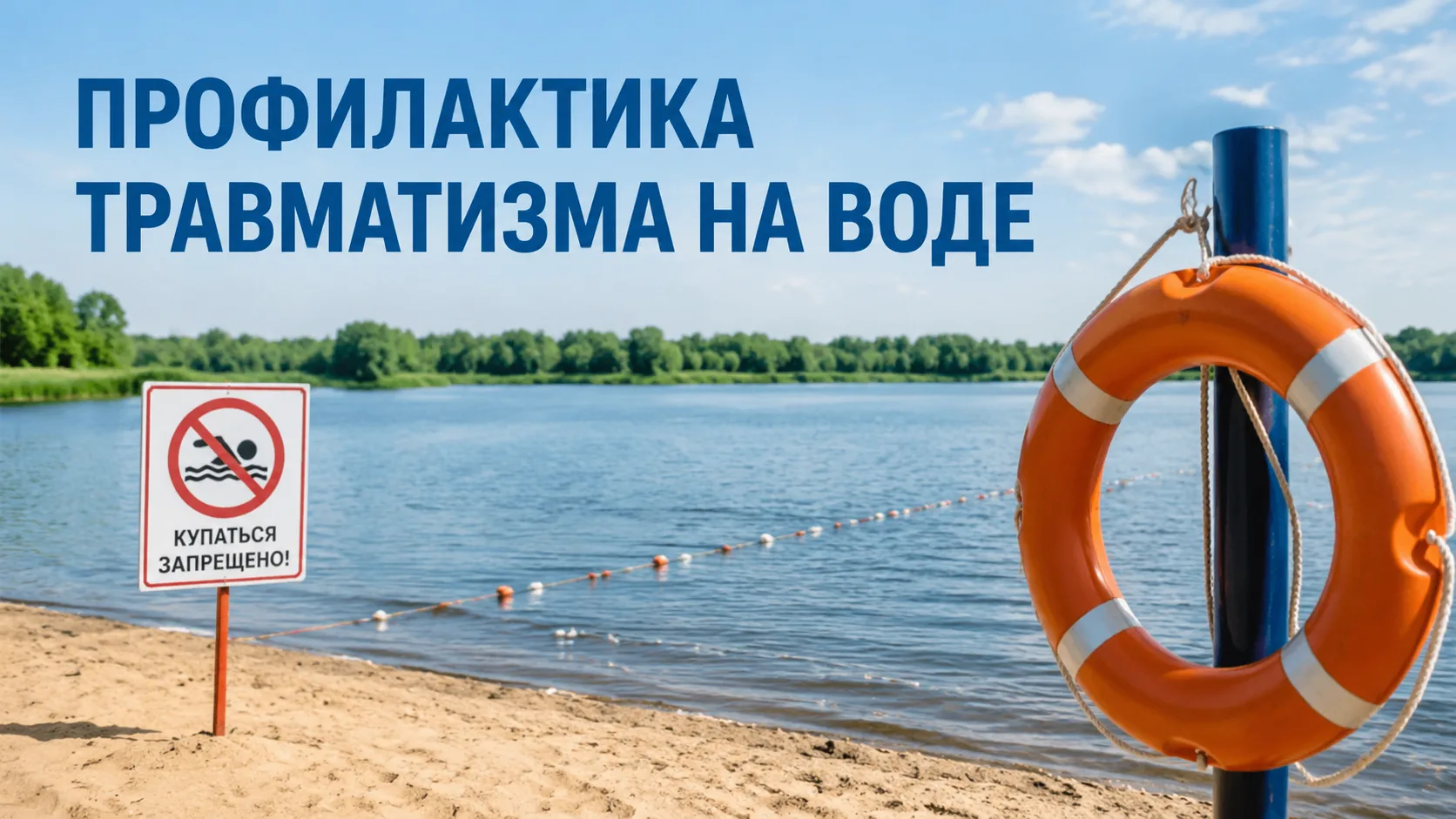 🌊 Профилактика травматизма на воде
