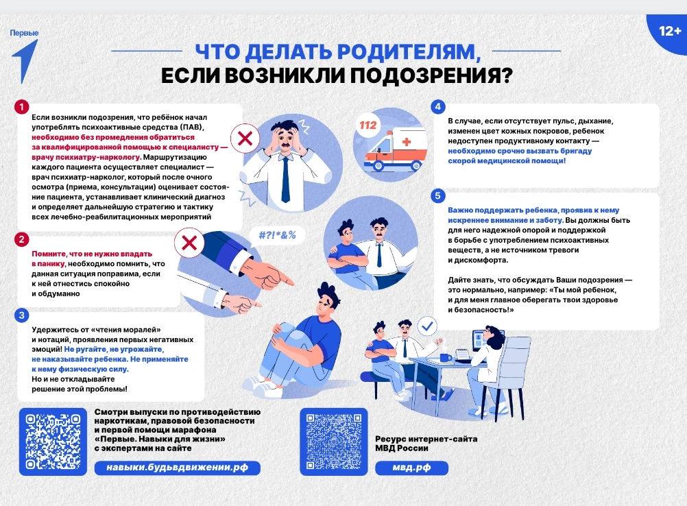 Единая антинаркотическая кампания. Больше информации по ссылке https://навыки.будьвдвижении.рф/nodru