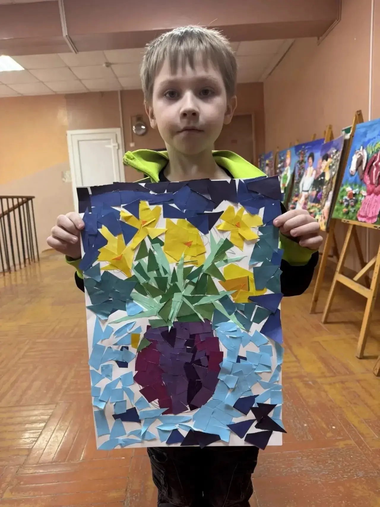🎨  Наши учащиеся приняли участие во Всероссийском конкурсе аппликации и коллажей «Мир ...
