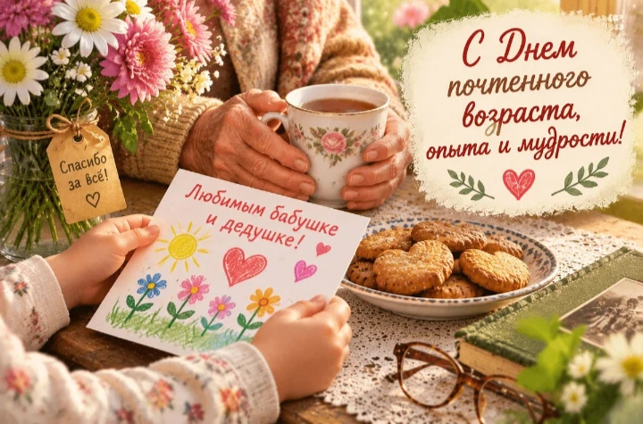 👵👴 1 октября — Международный день пожилых людей! 💛