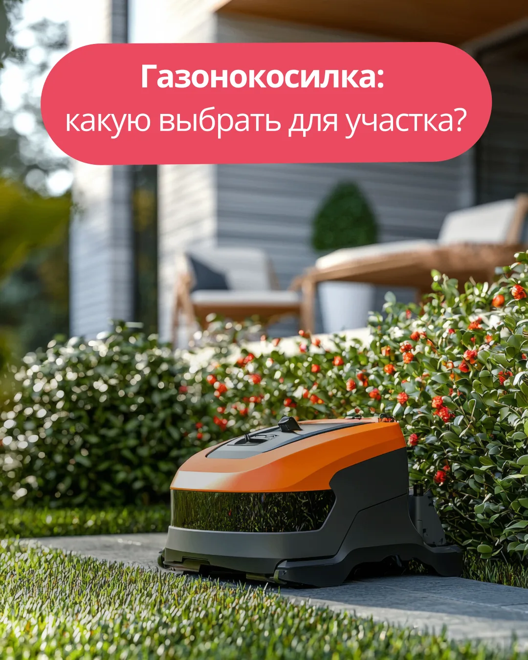 🌿 Газонокосилка: какую выбрать для участка?