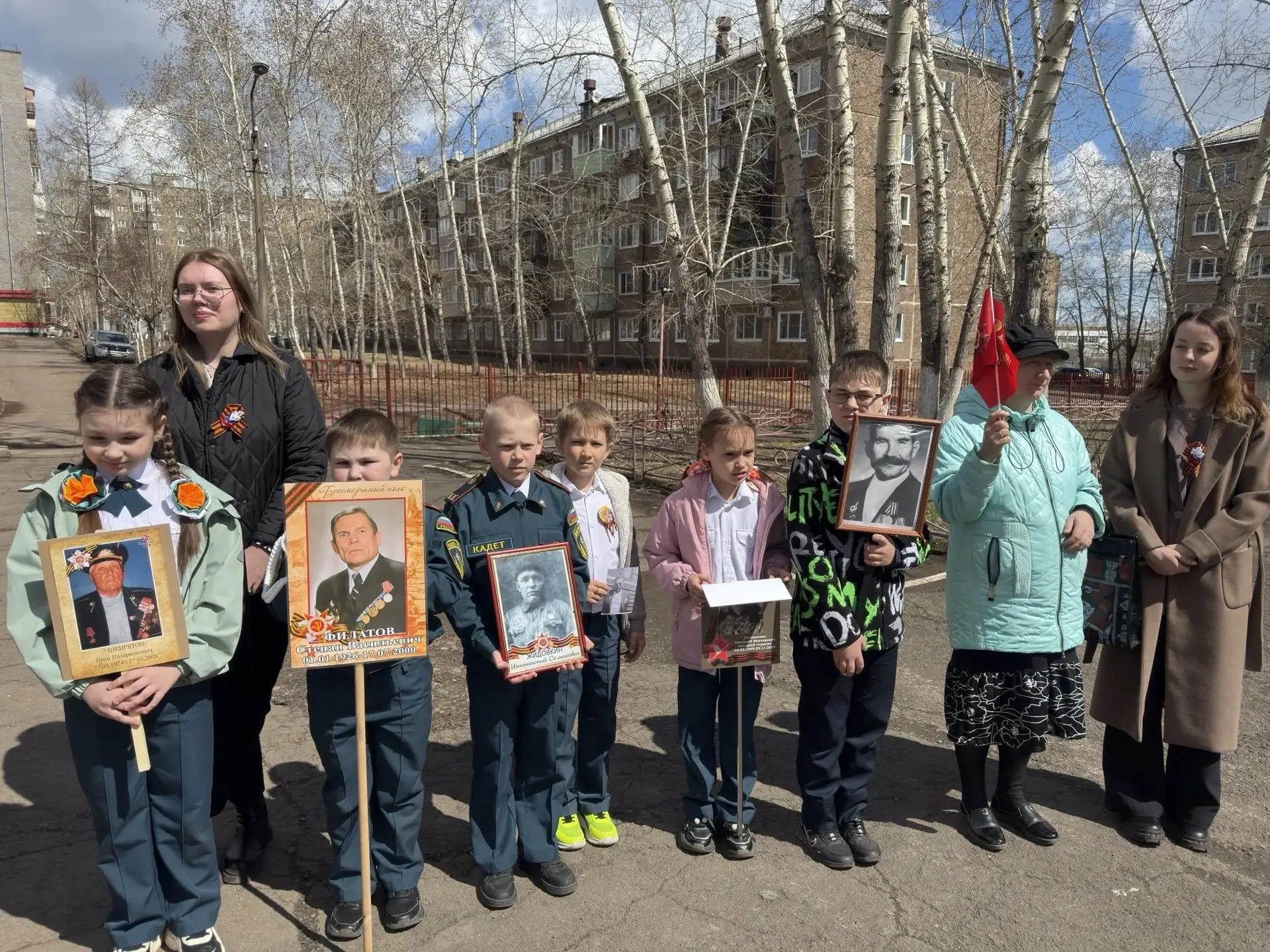 Сегодня прошел «Марш Бессмертного полка»!