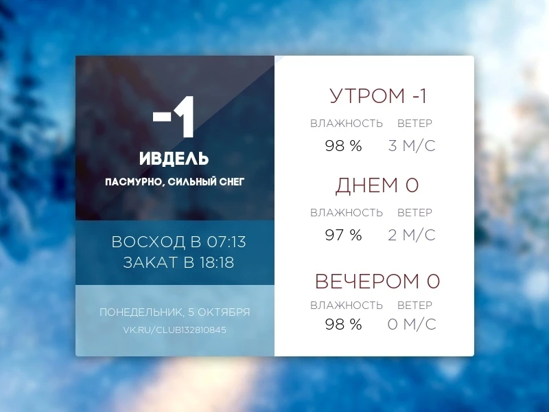 Сегодня понедельник, 5 октября 2026 года.