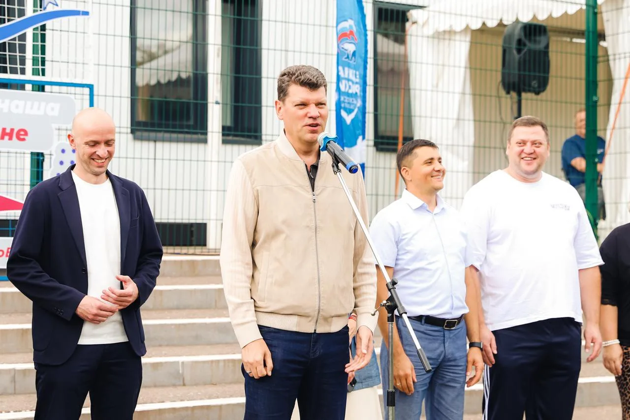 Сегодня в Химках вместе с главой Инной Федотовой дали старт соревнованиям по футболу среди молодежи!