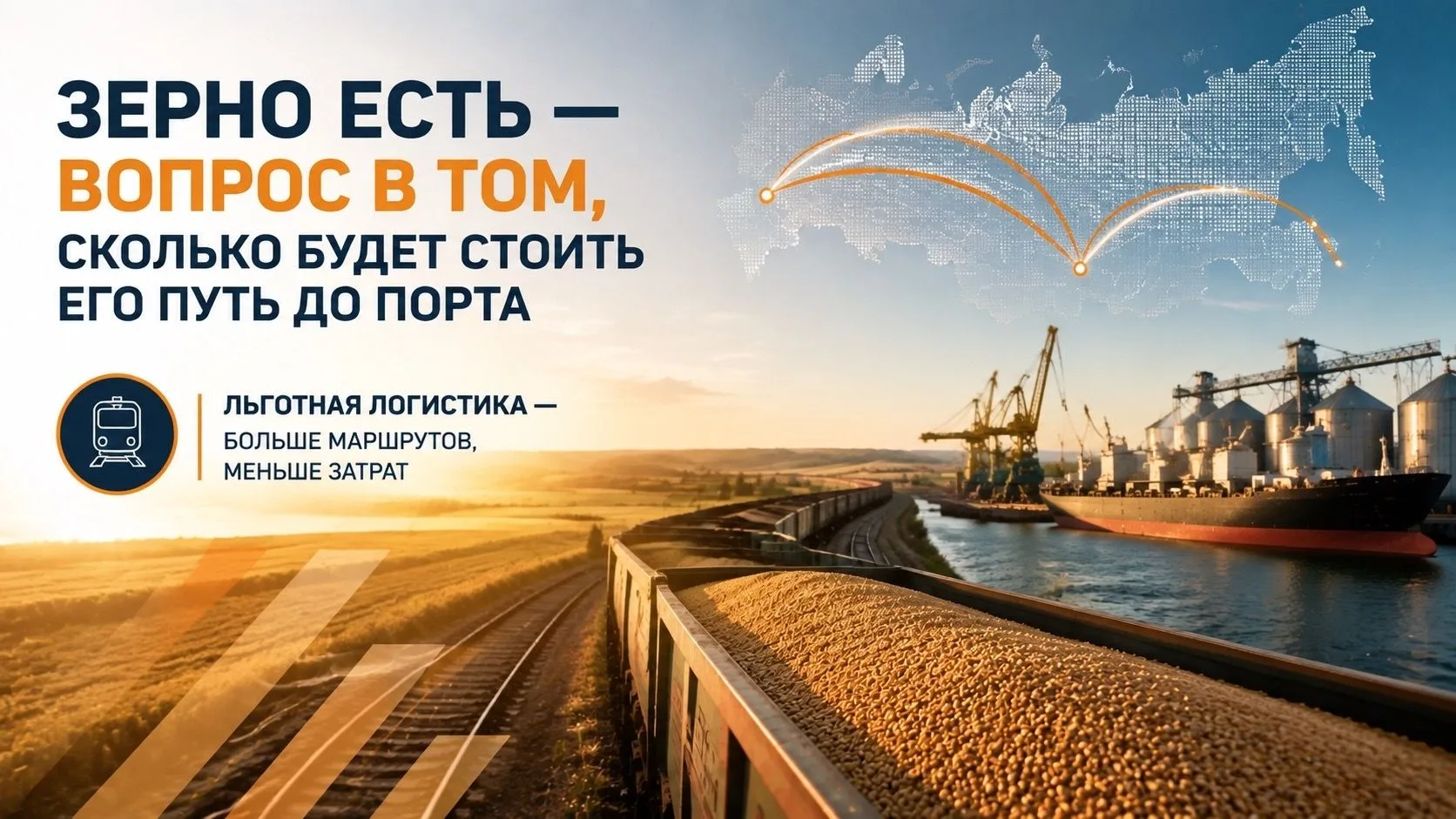 Зерно есть, вопрос в том, сколько будет стоить его путь до порта
