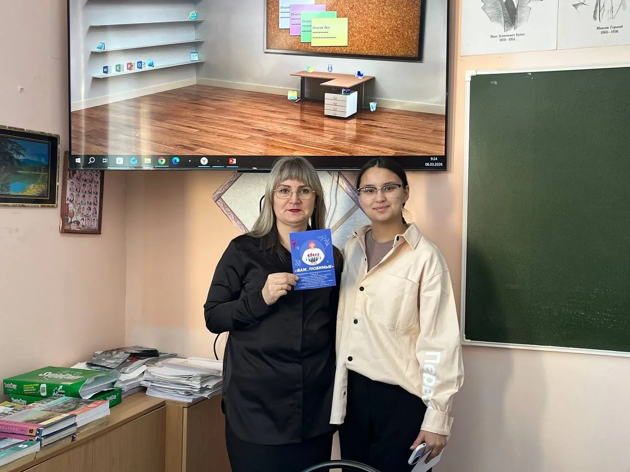 🌷Всероссийская акция «Вам, любимые!»🌷  В преддверии 8 Марта, наши активисты первичного отделения Дви
