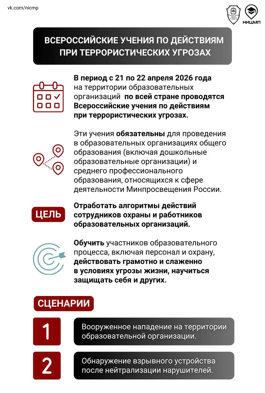 ⚡❗В МОРДОВИИ ПРОХОДЯТ ВСЕРОССИЙСКИЕ УЧЕНИЯ ПО ДЕЙСТВИЯМ ПРИ ТЕРРОРИСТИЧЕСКИХ УГРОЗАХ