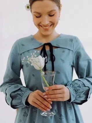 Тёплый хлопок в нежных образах от Cher-Neva🤍