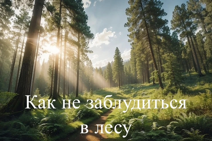 🌲 КАК НЕ ЗАБЛУДИТЬСЯ В ЛЕСУ: ПАМЯТКА ГРИБНИКА
Сезон грибов! Сохраняйте важные правила — могут спаст