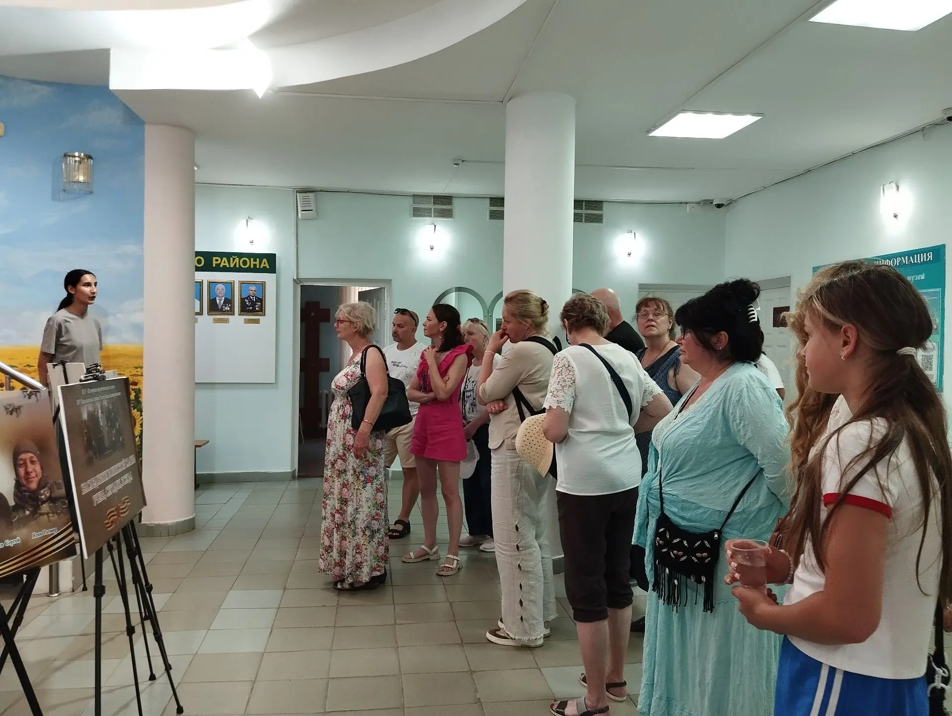 7 августа наш музей посетила группа туристов из г. Москва, экскурсия была организована ...