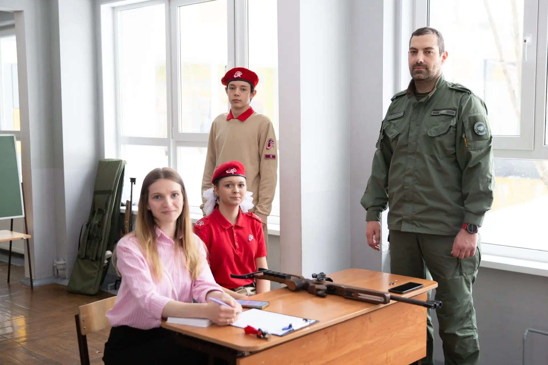 🎖️«Семейная зарница» в нашей гимназии🎖️  Сегодня, 28 апреля, в гимназии прошла увлекательная «Семейн