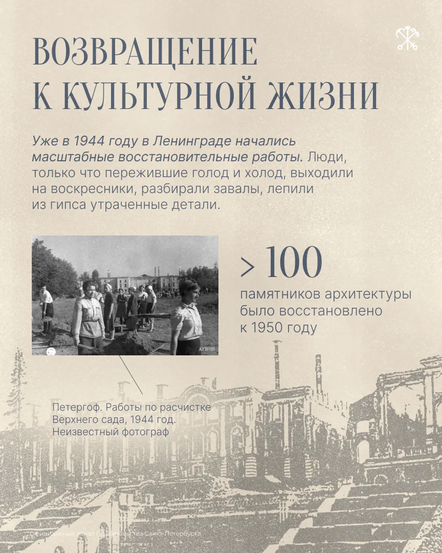 🏛 Как в блокадном Ленинграде спасали архитектуру — истории, которые сохранили облик города для будущ