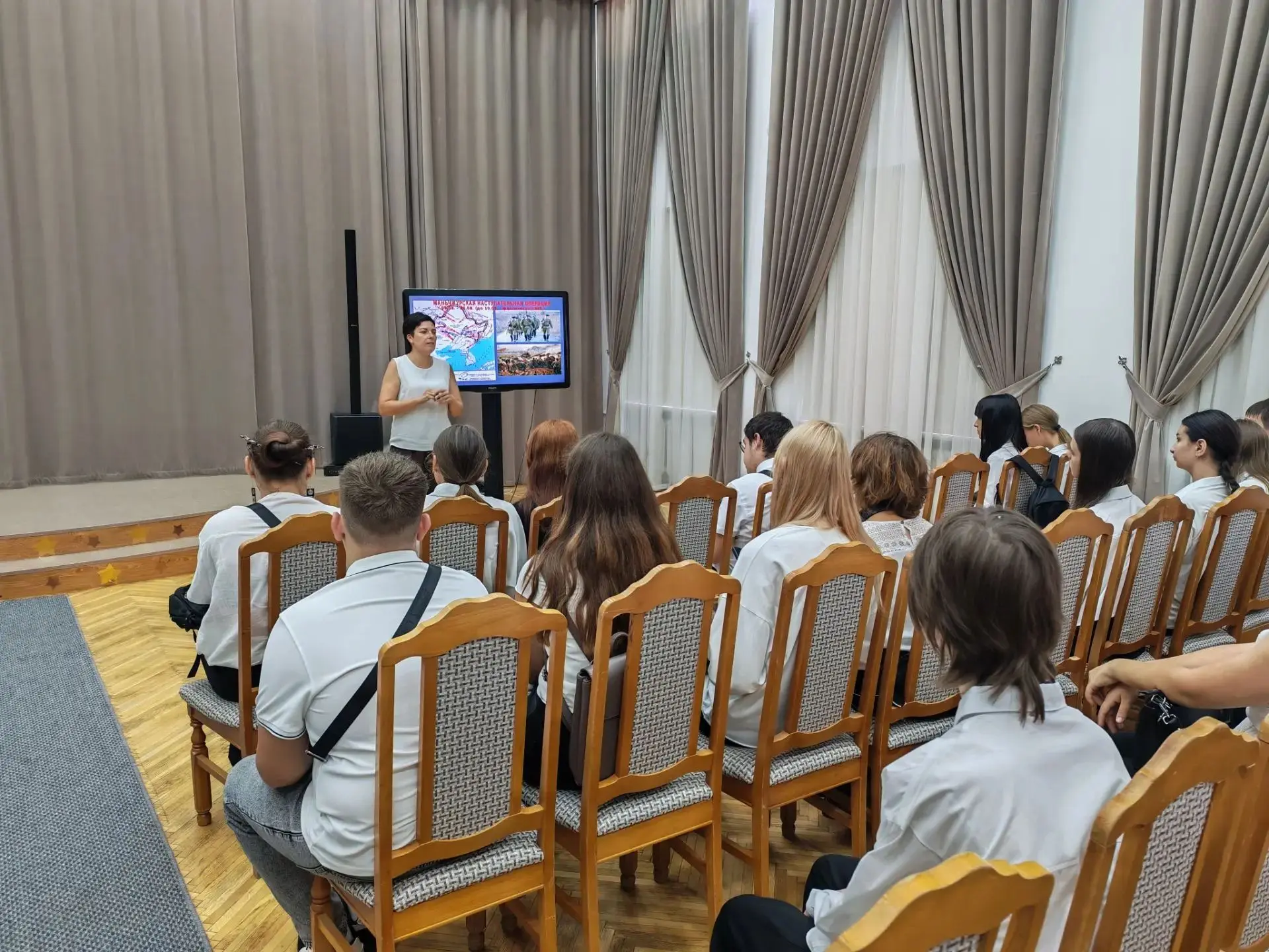 3 сентября 2026г студенты Лабинского социально-технического техникума посетили тематиче...
