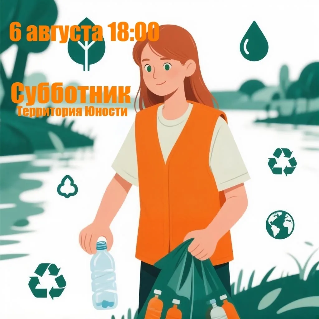 ♻ В Лесном пройдёт субботник на «Территории Юности»
