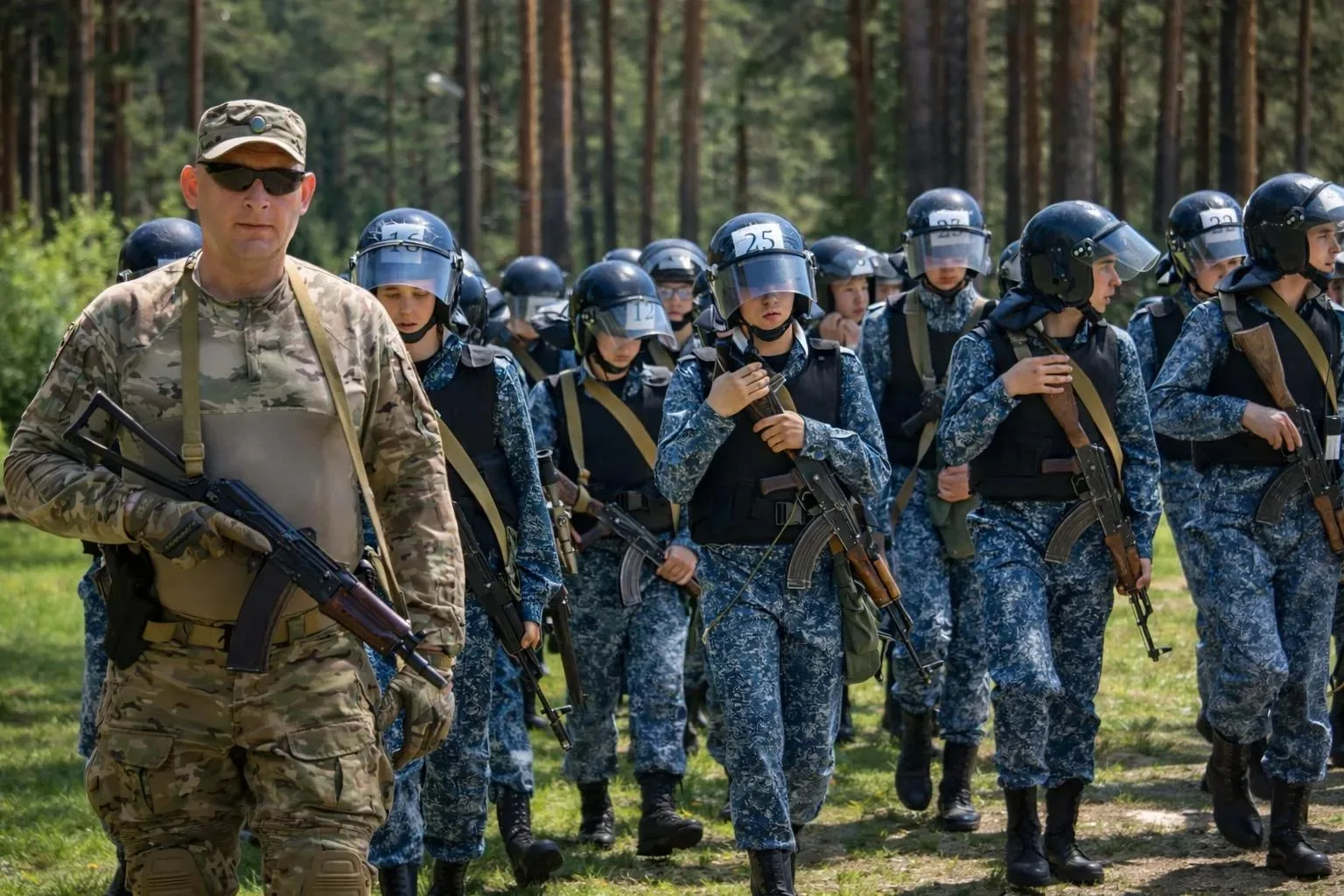 На лыжной базе «Динамо» в рамках учебной практики прошла военно-спортивная эстафета, об...