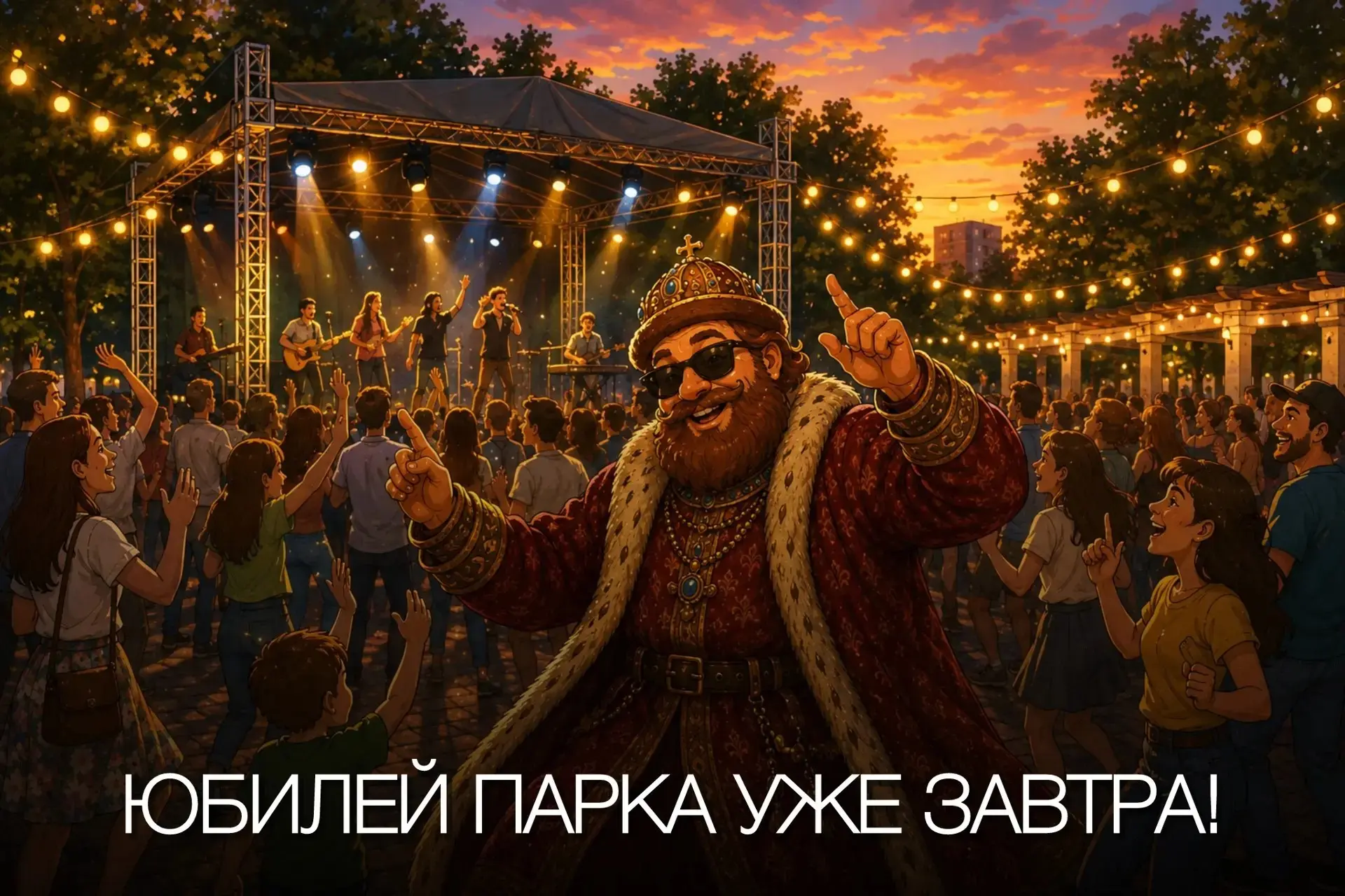 🎉 Измайловскому парку — 95 лет!

8 августа отмечаем юбилей Измайловского парка большим праздничным 