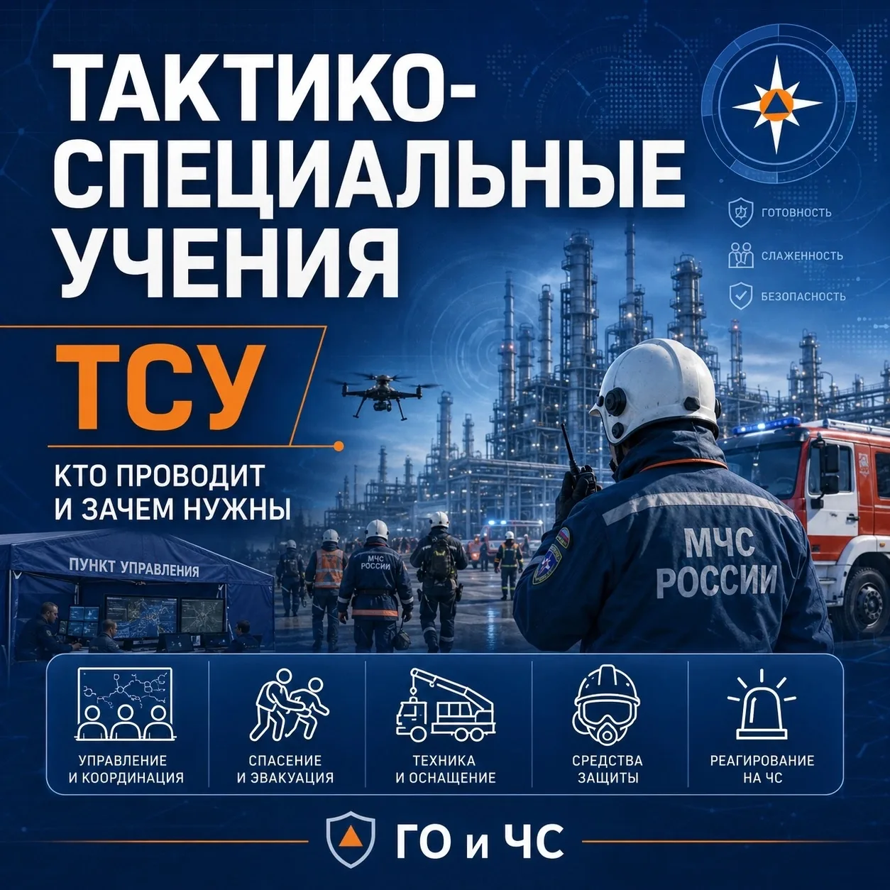 👮‍♂Тактико-специальные учения: кому проводить и зачем они нужны

Продолжаем разбирать виды учений и