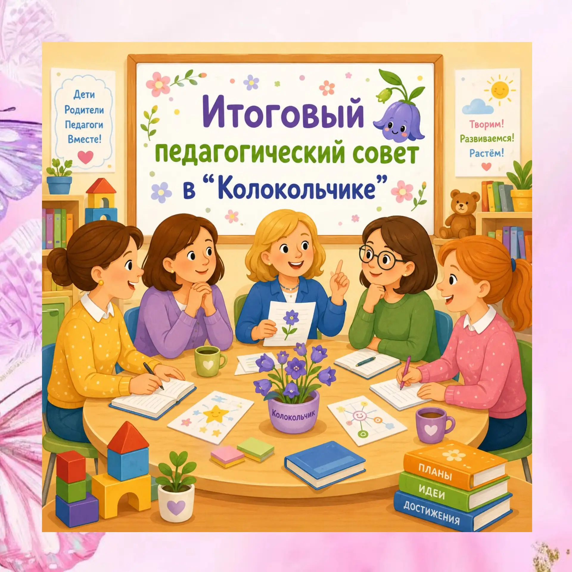 26 мая в нашем детском саду состоялся итоговый педагогический совет. Тема этого года — ...