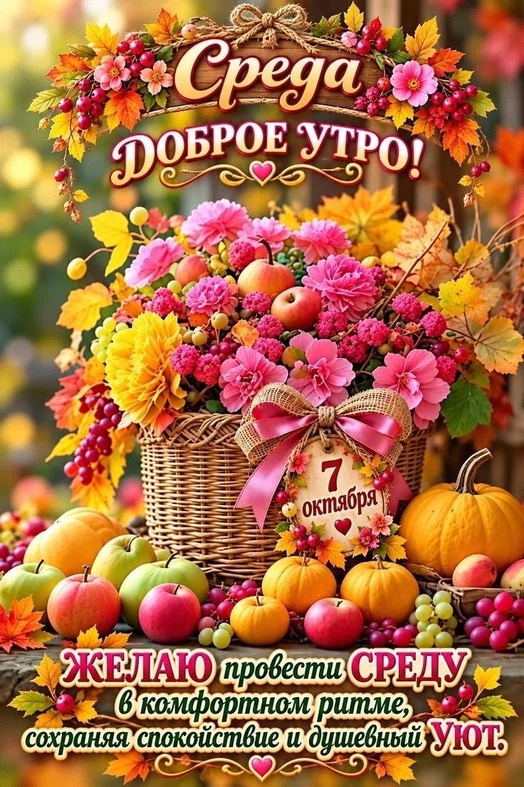 Хорошего настроения и счастливого утра 😘