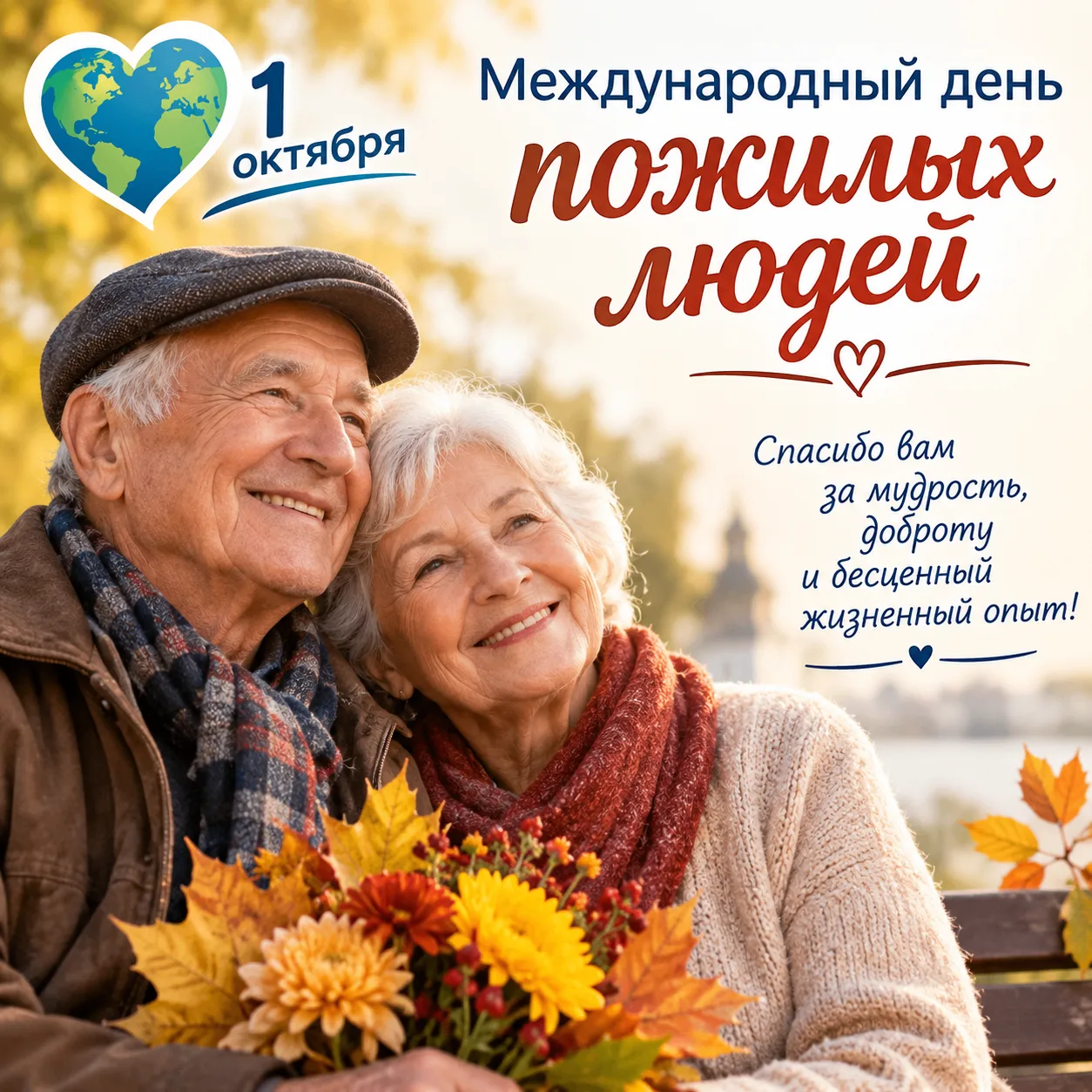🍂 1 октября — Международный день пожилых людей