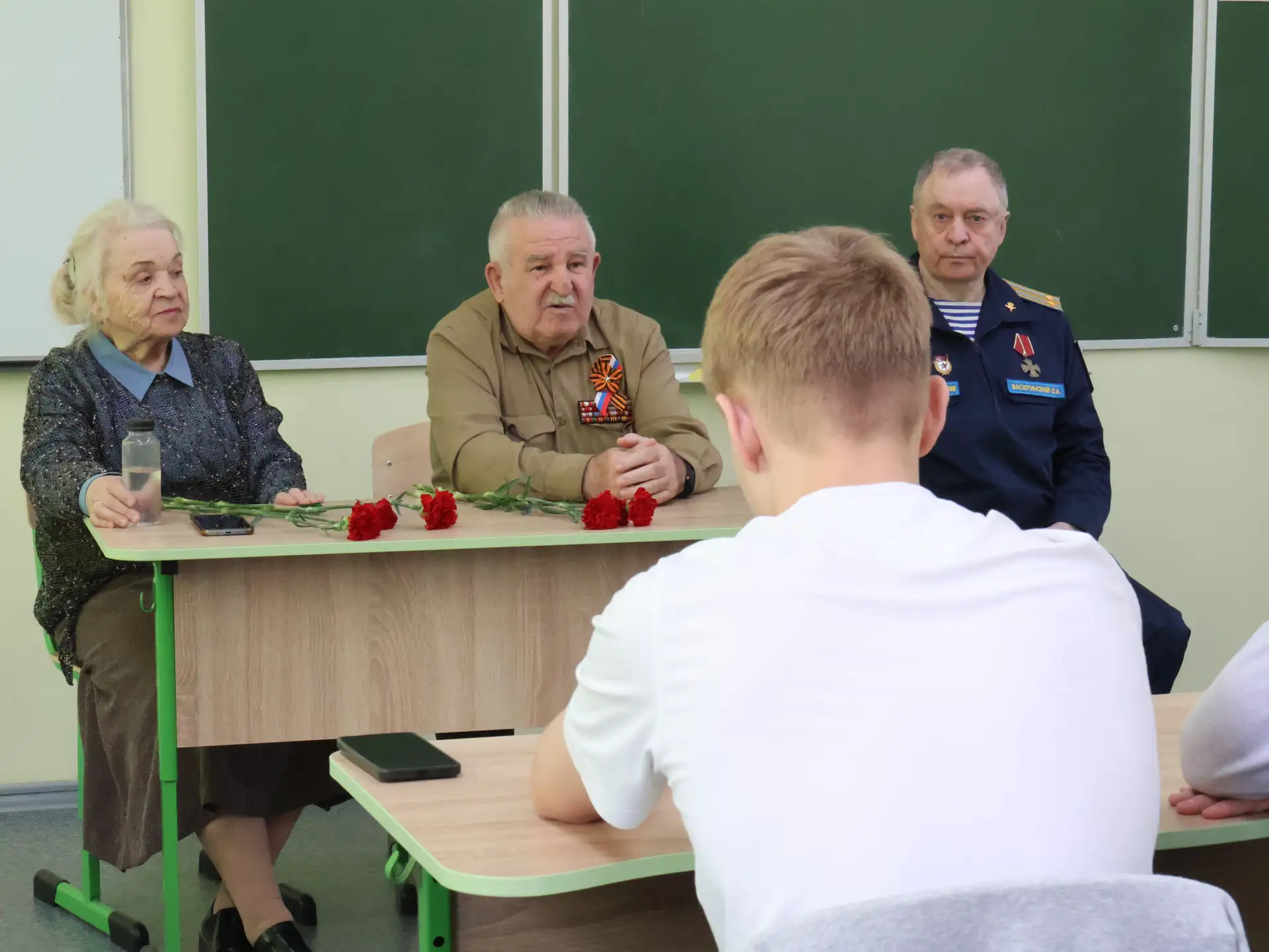 В Училище прошла линейка, посвященная Дню Победы