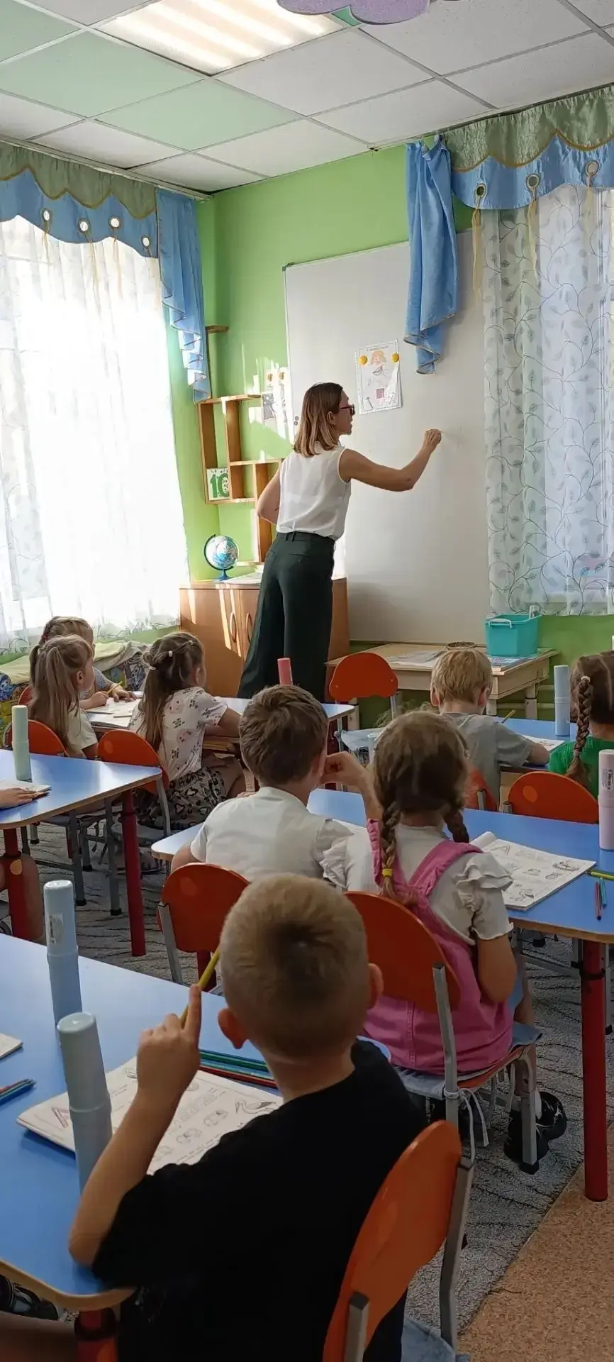🌟 Занятия по обучению грамоте в старшей группе «Золотые рыбки» 🌟
