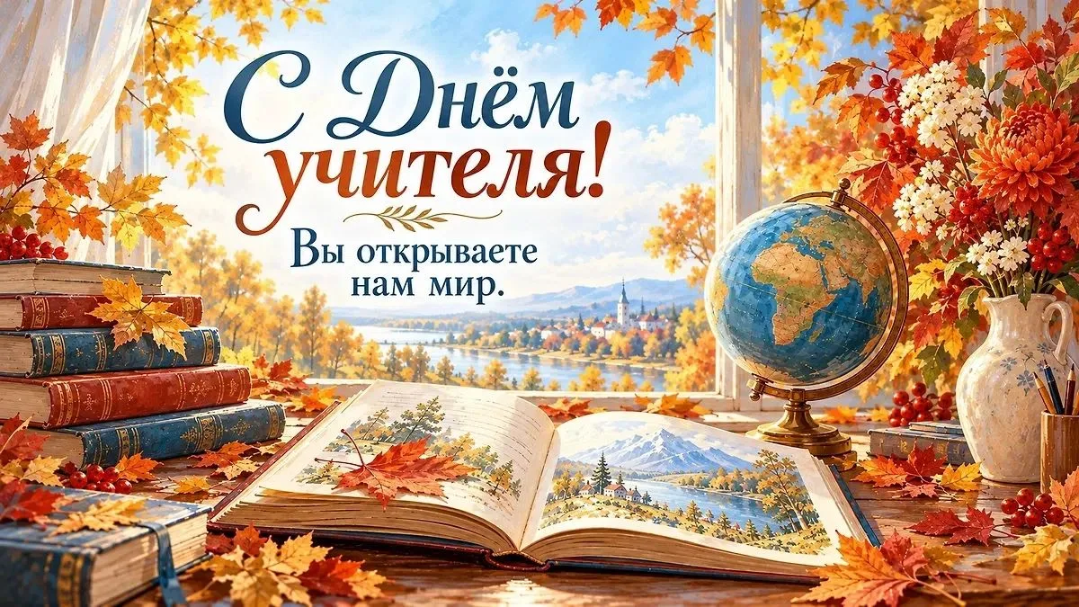 🎉 С Днём учителя, дорогие педагоги! 💐