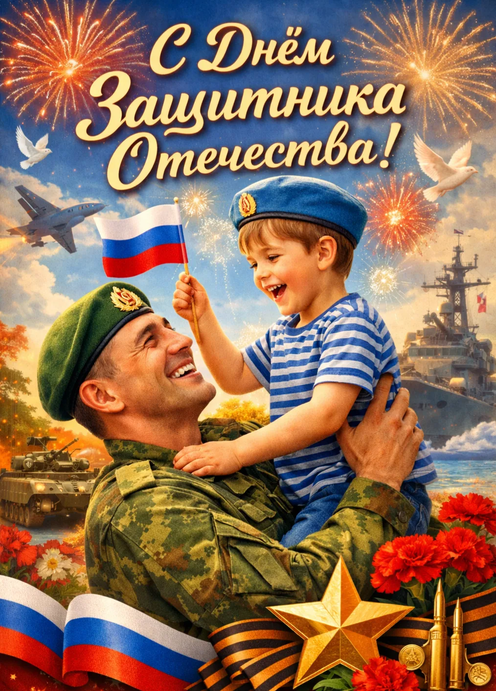 С праздником мужества и чести! 🇷🇺