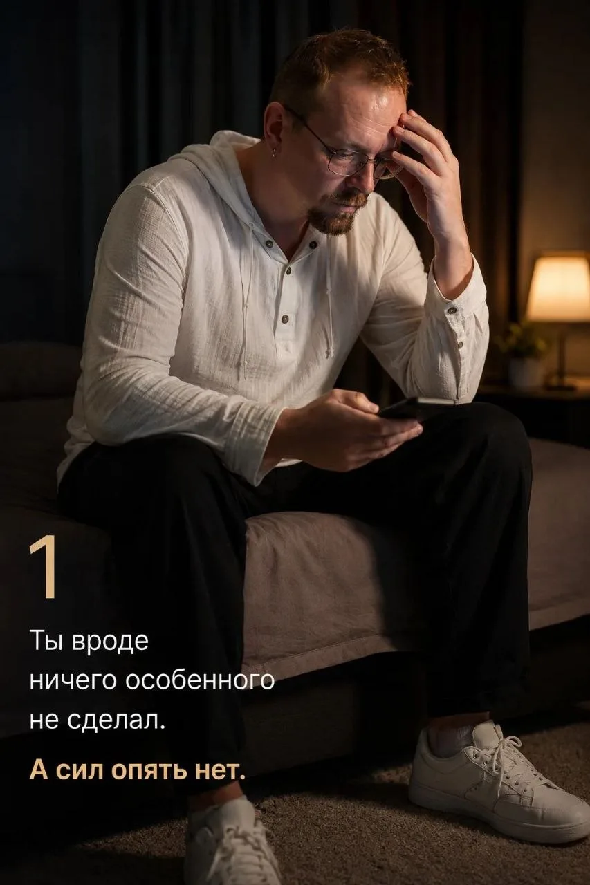 Однажды человек сказал мне очень простую фразу: Вроде всё нормально, а я почему-то пост...