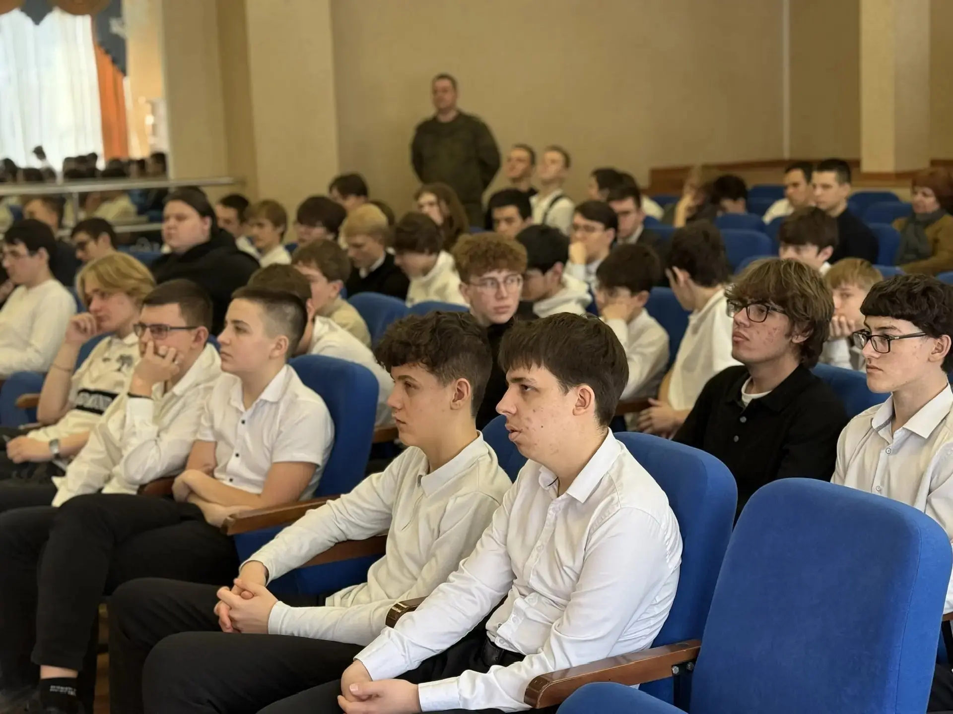 ⚡Знакомство с профессией моряка ВМФ⚓  📅11 марта состоялось профориентационное мероприятие для ученик