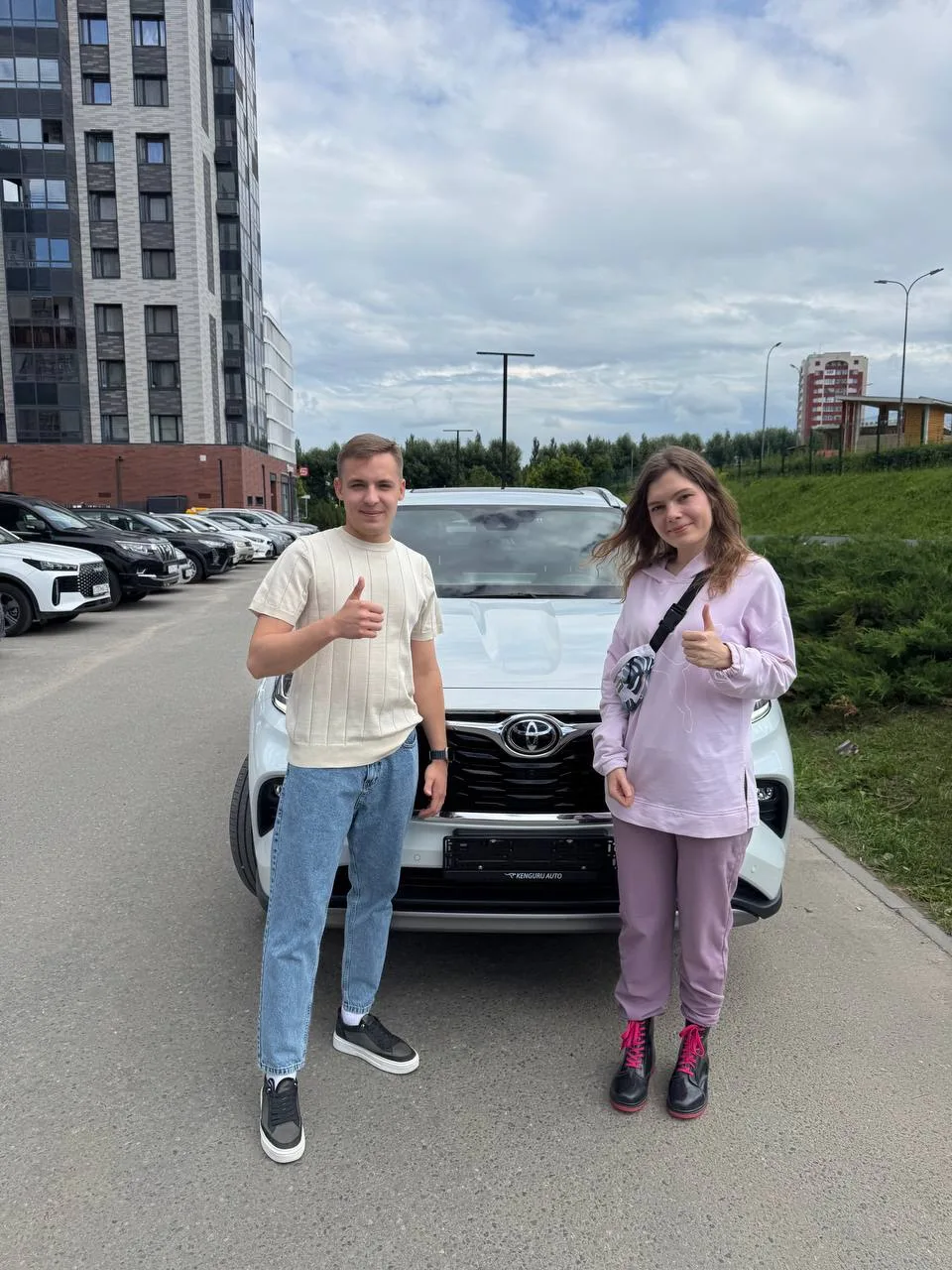 🦘Выдали клиентам ключи от новых автомобилей!