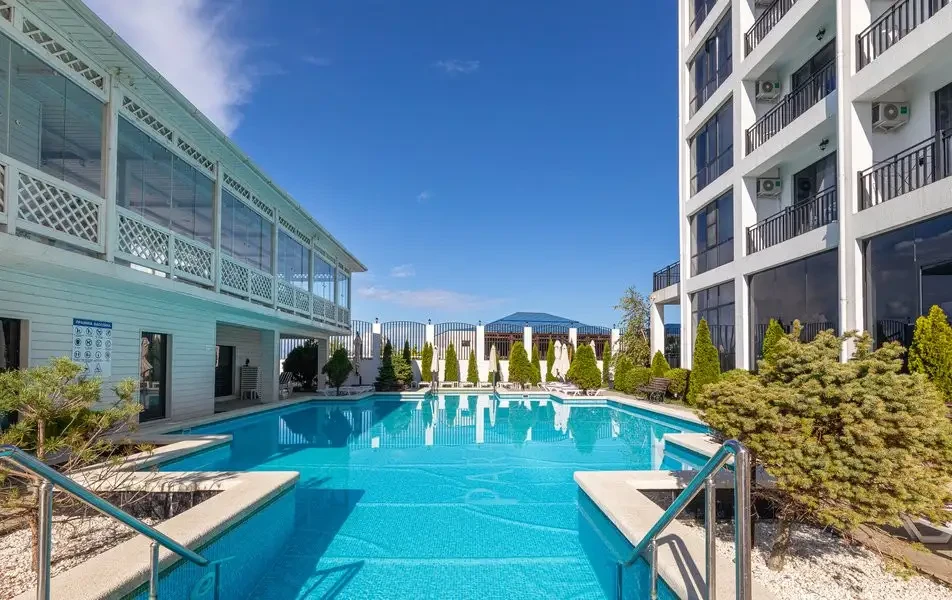 🌴🔥‼БАРХАТНЫЙ СЕЗОН В АБХАЗИИ !!! ВЫЛЕТ 24/09 на 10 дней
🏢Paradise Beach Hotel 4* Алахадзы, Пицунд
