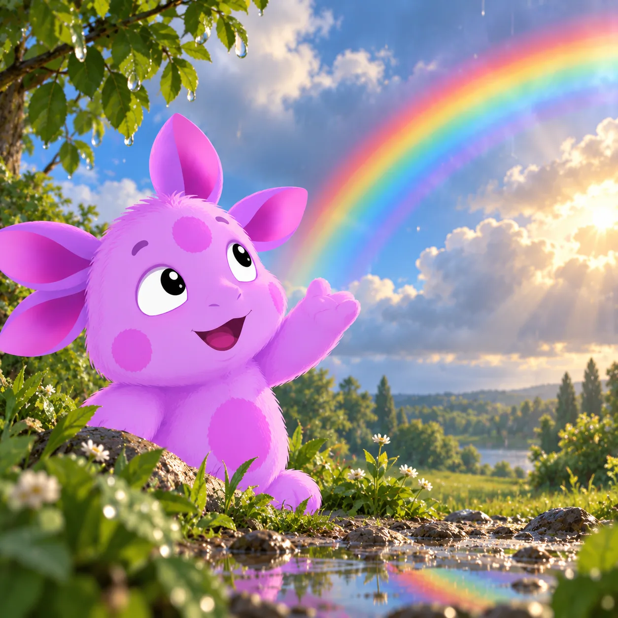 🌈 Почему появляется радуга?