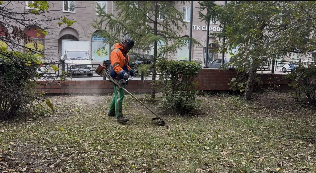 🌿В Ленинском округе за лето был выполнен покос на 740 придомовых территориях.