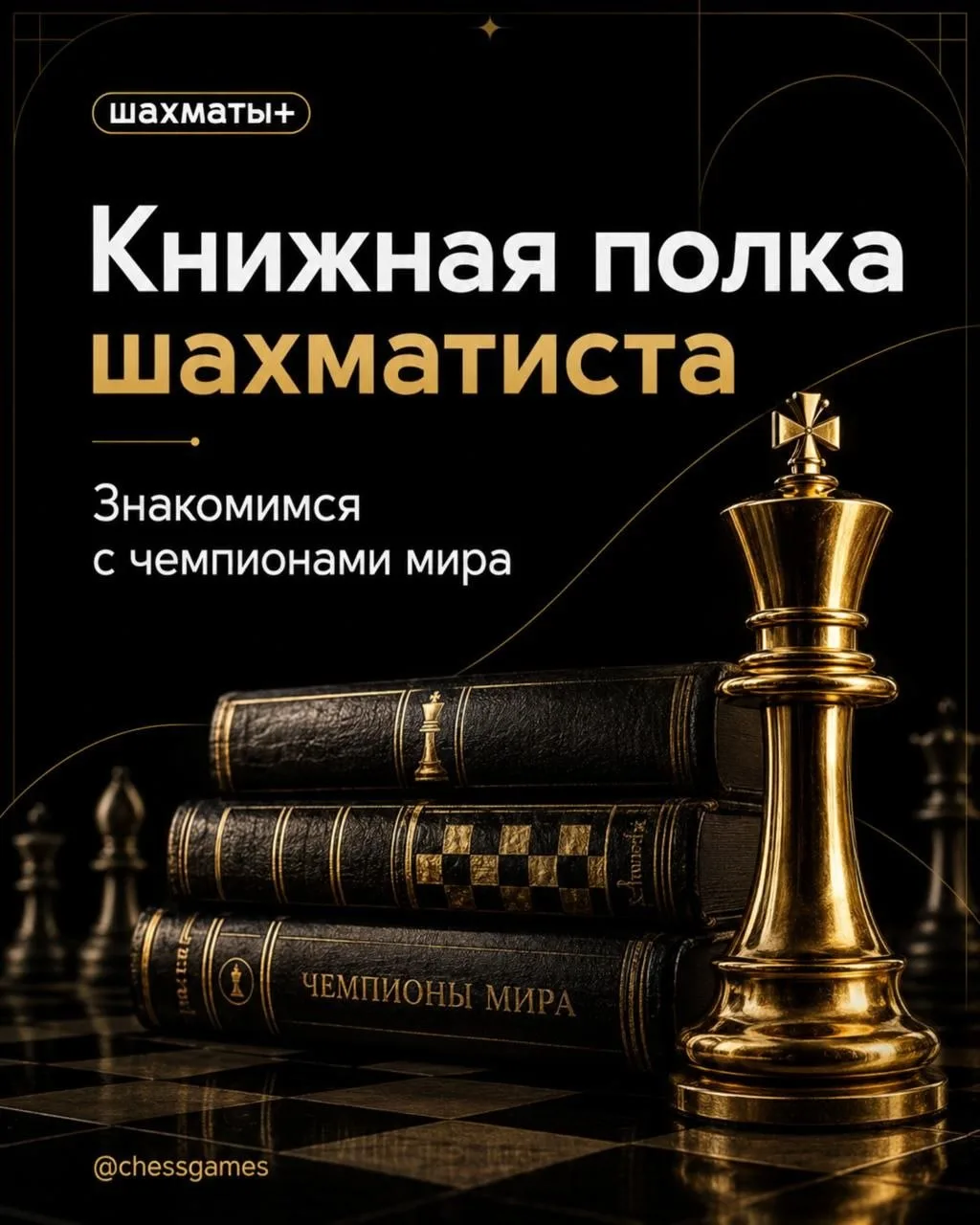 📚 Книжная полка шахматиста: знакомство с чемпионами мира  Изучение биографий чемпионов позволяет пон