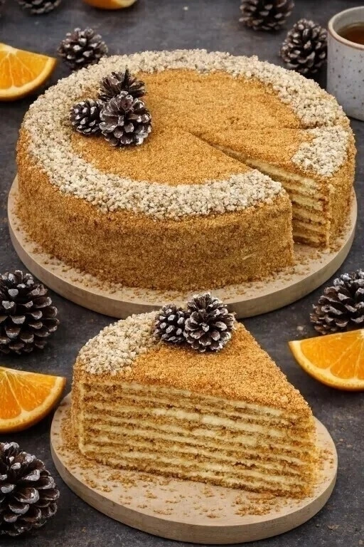 «Медовик» по старинному рецепту. Невероятно вкусное лакомство