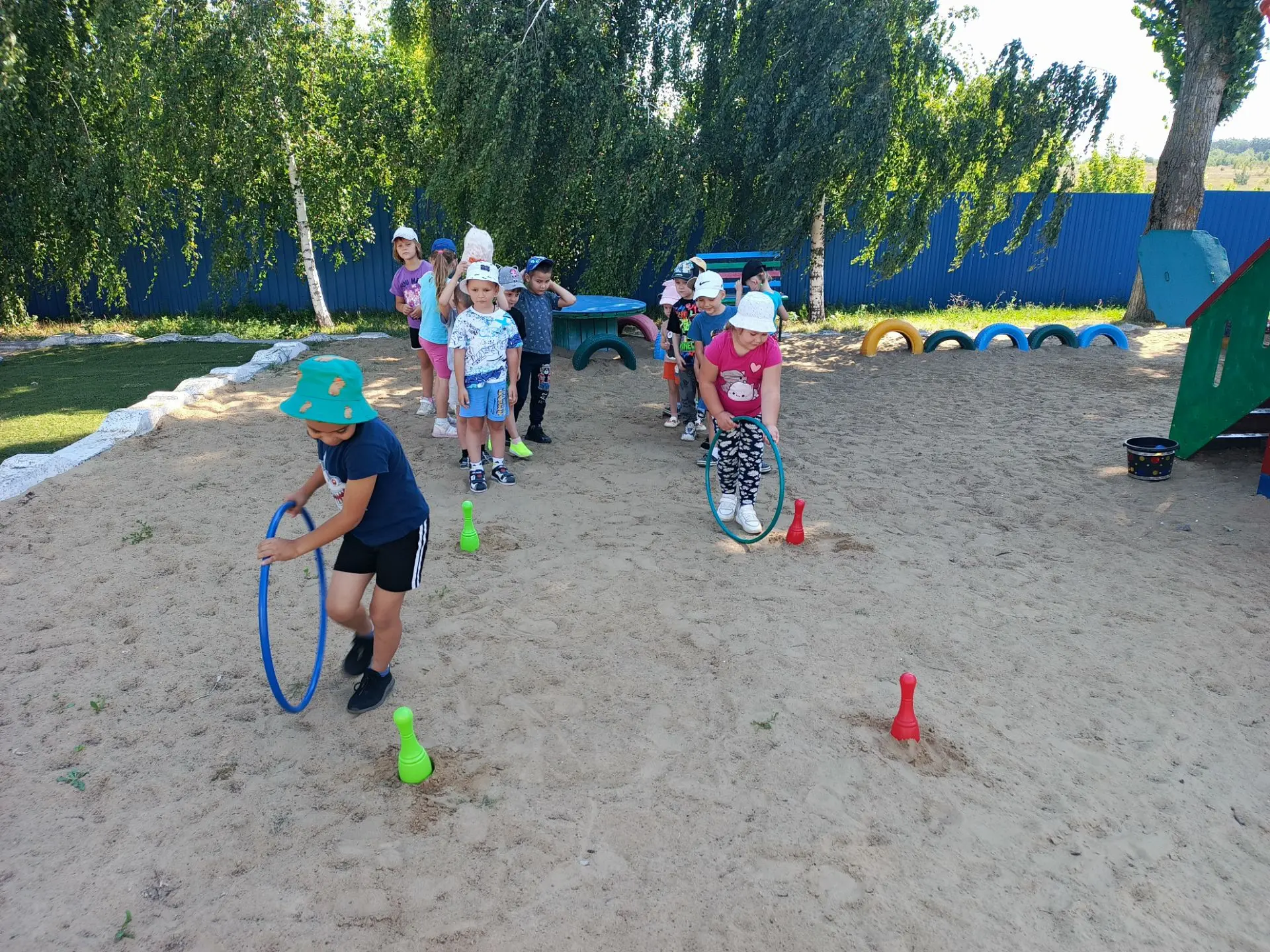 ☀️Прогулки летом в детском саду.