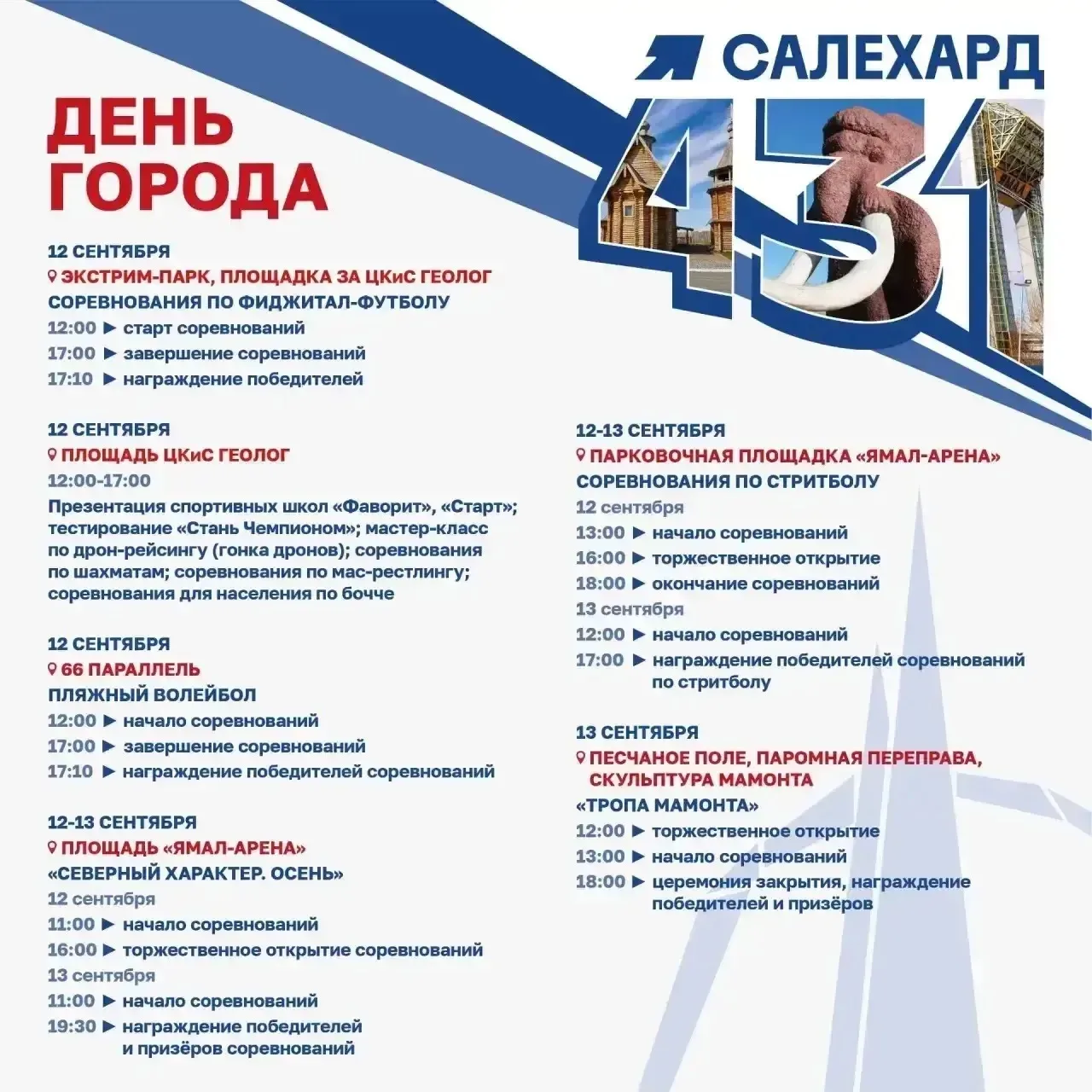 🏆 День города - в спортивном ритме