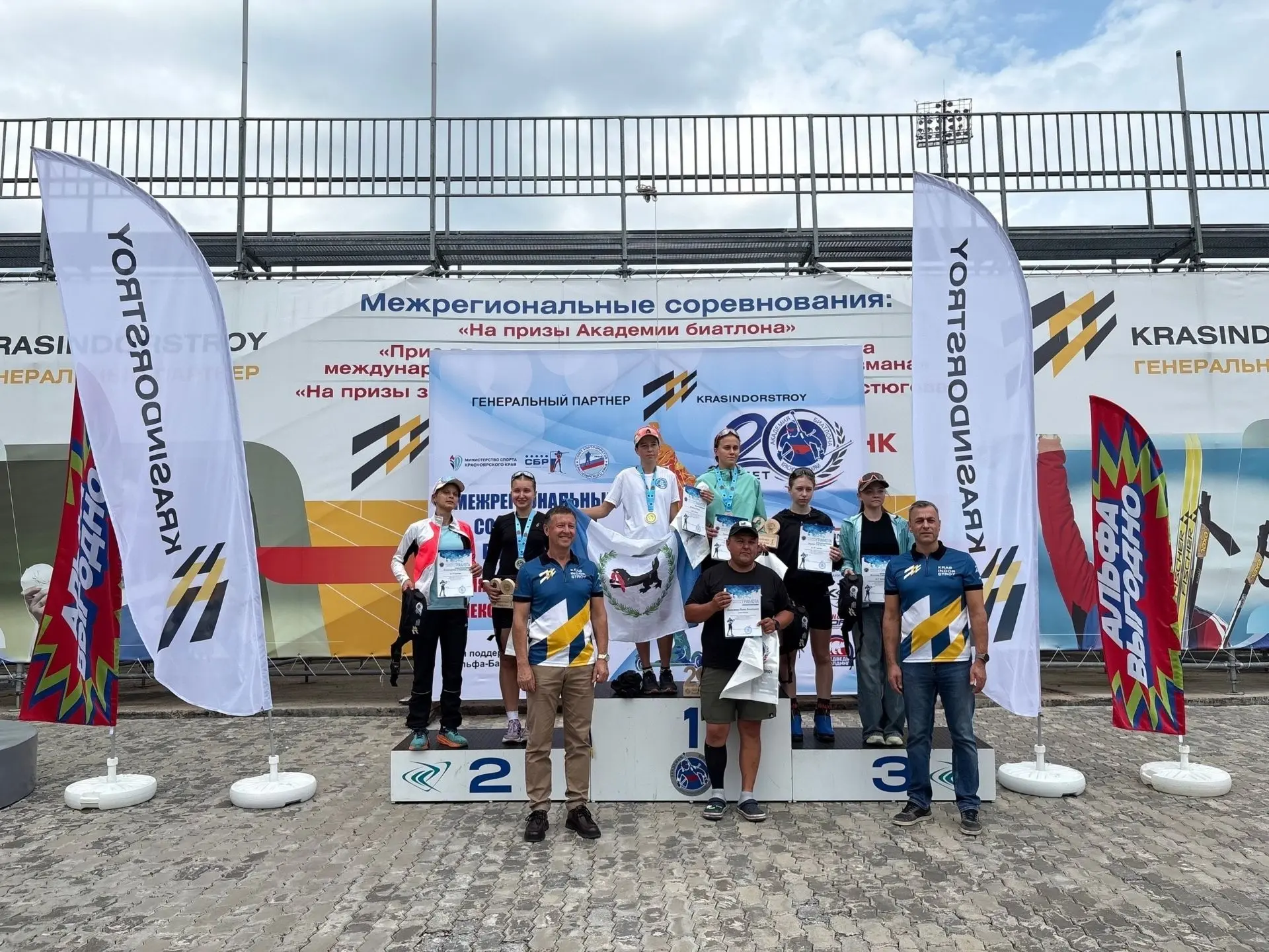 🏆Спортсмены Приангарья выиграли пять медалей на межрегиональных соревнованиях по биатл...